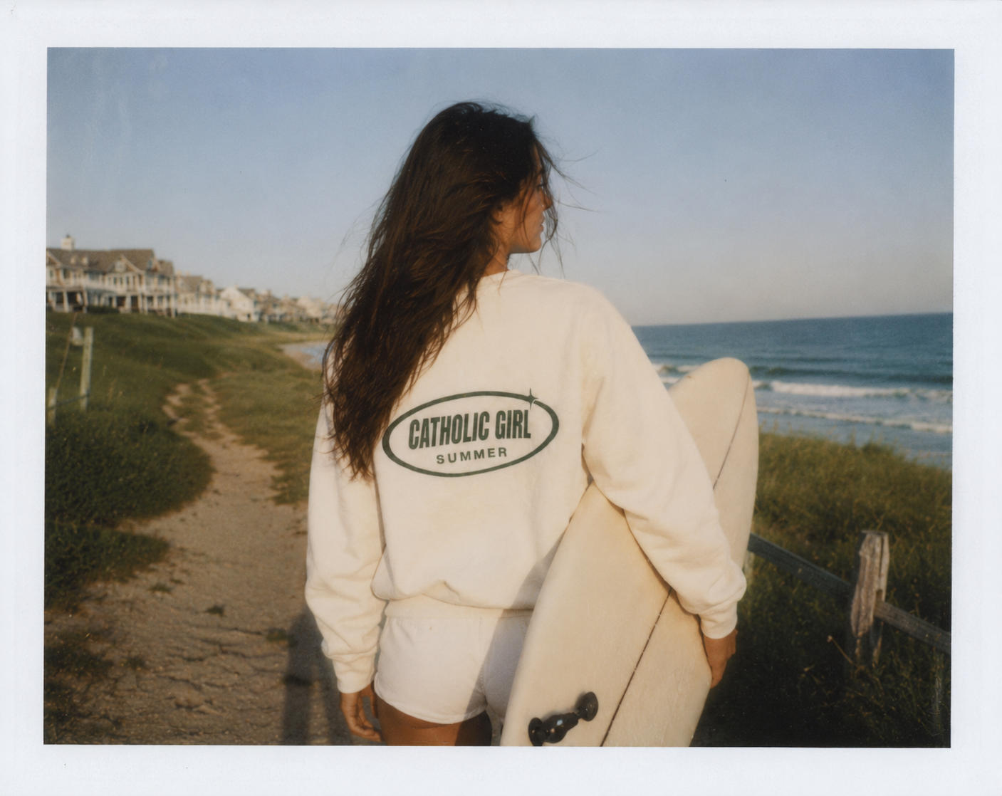 Catholic Girl Summer Crewneck