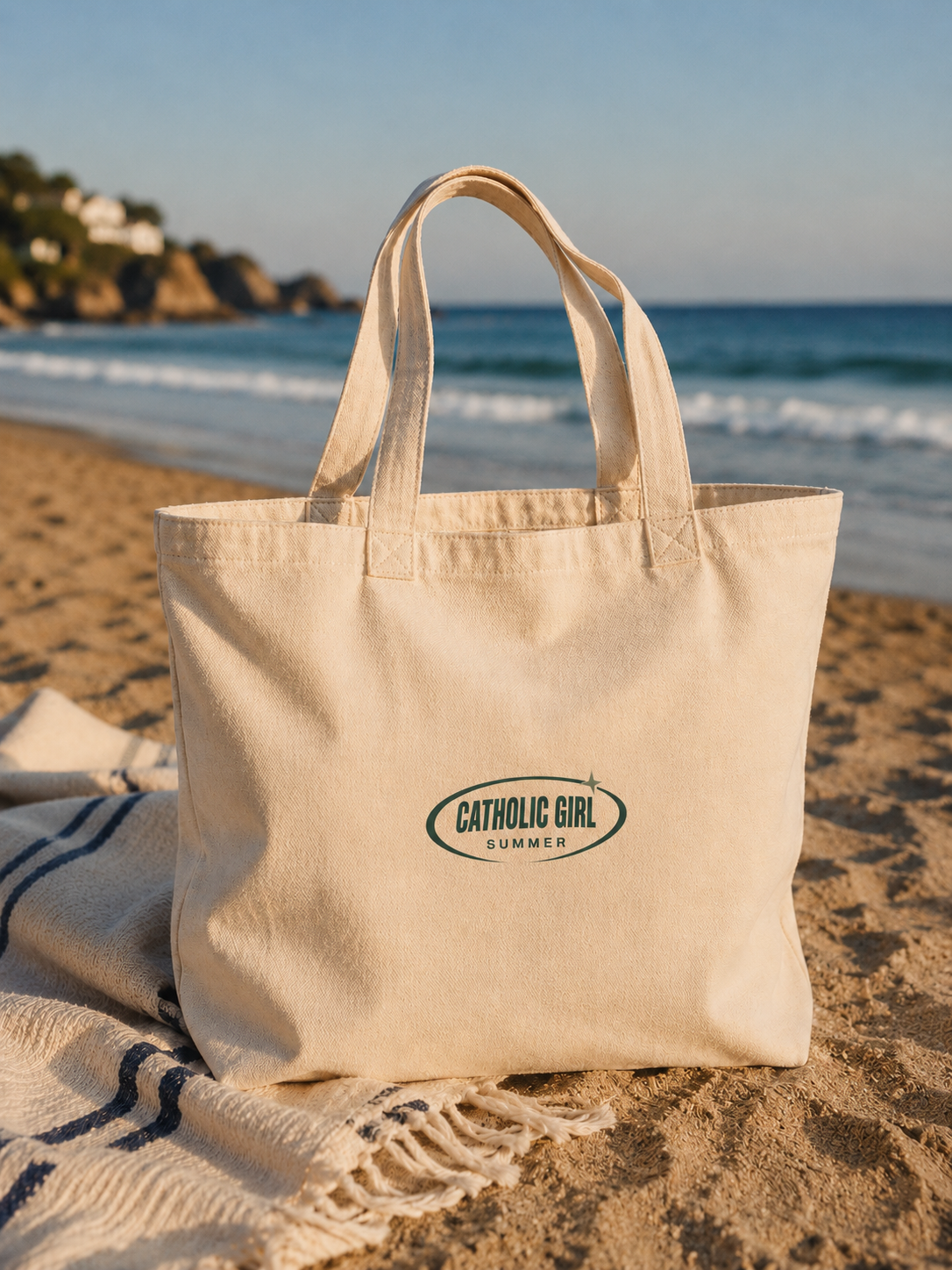 Catholic Girl Summer Tote